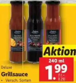 Lidl Deluxe Grillsauce Angebot