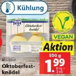 Lidl Oktoberfest knödel Angebot