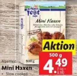 Lidl Alpenfest Mini Haxen Angebot