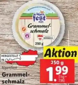 Lidl Alpenfest Grammel schmalz Angebot