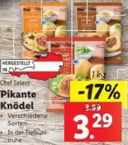 Lidl Chef Select Pikante Knödel Angebot