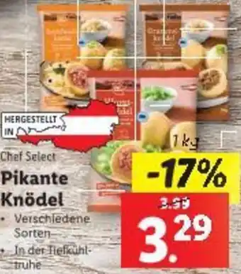 Lidl Chef Select Pikante Knödel Angebot