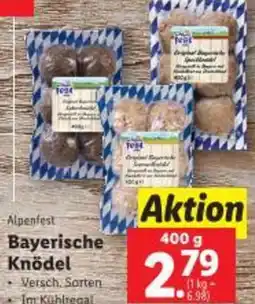 Lidl Alpenfest Bayerische Knödel Angebot