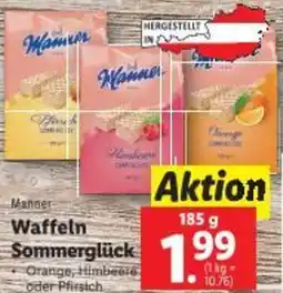 Lidl Manner Waffeln Sommerglück Angebot