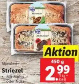 Lidl Alpenfest Striezel Angebot