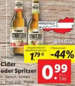 Lidl Stibitzer Cider oder Spritzer Angebot