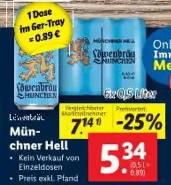 Lidl Münchner Hell Angebot