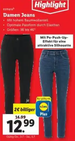 Lidl esmara Damen Jeans Angebot