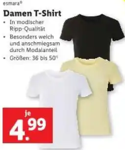 Lidl esmara Damen T-Shirt Angebot