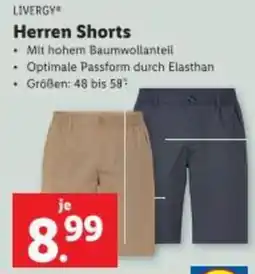 Lidl LIVERGY Herren Shorts Angebot