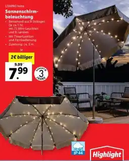 Lidl LIVARNO home Sonnenschirm- beleuchtung Angebot