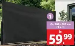 Lidl LIVARNO home Seitenmarkise Angebot