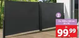 Lidl Doppel Seitenmarkise Angebot