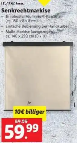 Lidl Senkrechtmarkise Angebot