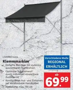 Lidl LIVARNO home Klemmmarkise Angebot