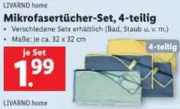 Lidl LIVARNO home Mikrofasertücher Set Angebot