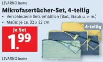 Lidl LIVARNO home Mikrofasertücher Set Angebot