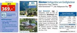 Lidl Kärnten Heiligenblut am Großglockner Angebot