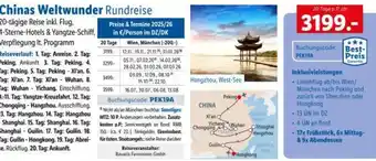 Lidl Chinas Weltwunder Rundreise Angebot