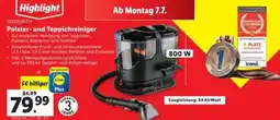 Lidl SILVERCREST Polster und Teppichreiniger Angebot