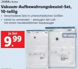 Lidl LIVARNO home Vakuum Aufbewahrungsbeutel Set Angebot