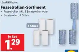 Lidl LIVARNO home Fusselrollen Sortiment Angebot