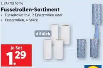 Lidl LIVARNO home Fusselrollen Sortiment Angebot