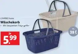 Lidl LIVARNO home Wäschekorb Angebot