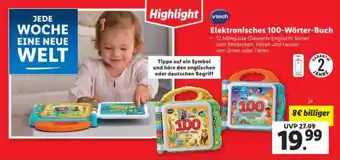 Lidl vtech Elektronisches 100 Wörter Buch Angebot