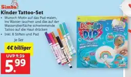 Lidl Kinder Tattoo Set Angebot
