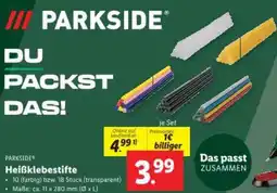 Lidl PARKSIDE Heißklebestifte Angebot
