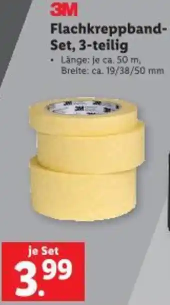Lidl 3M Flachkreppband- Set Angebot
