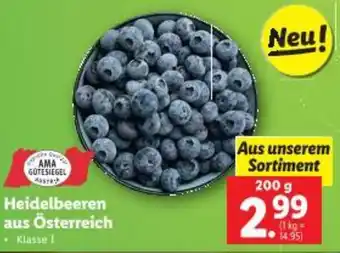 Lidl Heidelbeeren Angebot