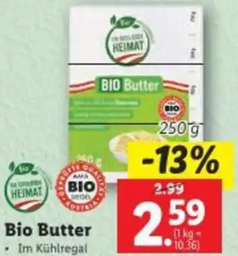 Lidl Bio Butter Angebot