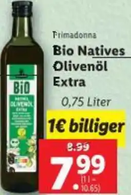 Lidl Bio Natives Olivenöl Extra Angebot