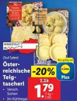 Lidl Chat Select Österreichische Teigtascherl Angebot