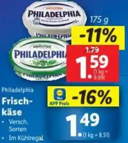 Lidl Philadelphia Frischkäse Angebot