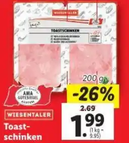 Lidl WIESENTALER Toastschinken Angebot