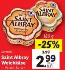 Lidl Savencia Saint Albray Weichkäse Angebot
