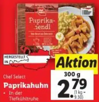 Lidl Chef Select Paprikahuhn Angebot