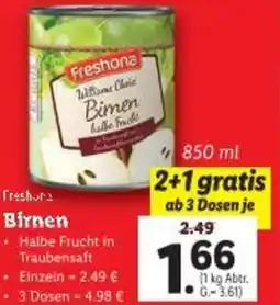 Lidl Birnen Angebot