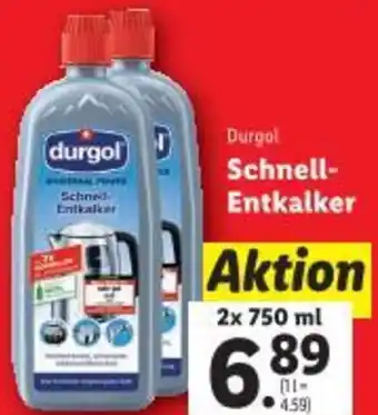 Lidl Durgol Schnell Entkalker Angebot