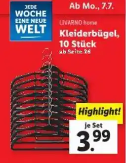 Lidl LIVARNO home Kleiderbügel Angebot
