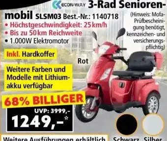 Norma ECON-WAY 3-Rad Senioren mobil SLSM03 Angebot