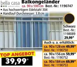 Norma bella casa Balkongeländer Angebot