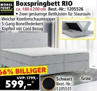 Norma Boxspringbett RIO Angebot