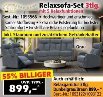 Norma Relaxsofa Set Angebot