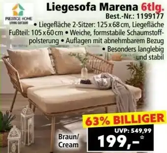 Norma Liegesofa Marena Angebot