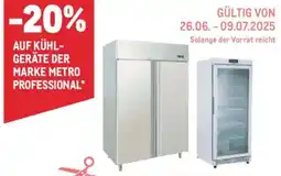 Metro Auf kühl- geräte der marke metro professional Angebot