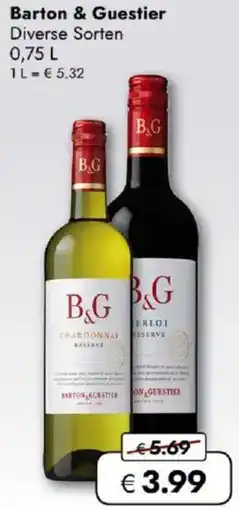 Travel FREE Barton & Guestier Angebot